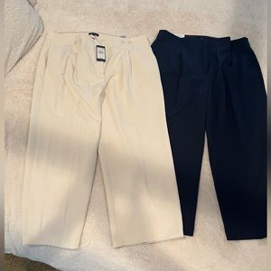 NWT. 2 pairs of Tommy Hilfiger dress crop pants.